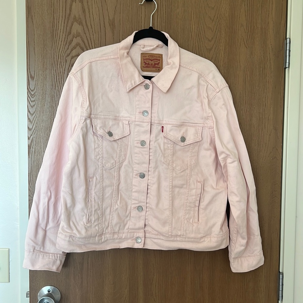 Levi Pink Denim Jacket